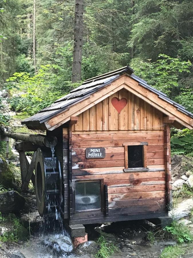 Appartement Zirbenduft Ferienhaus Fuenf Sinne Döbriach Exteriér fotografie