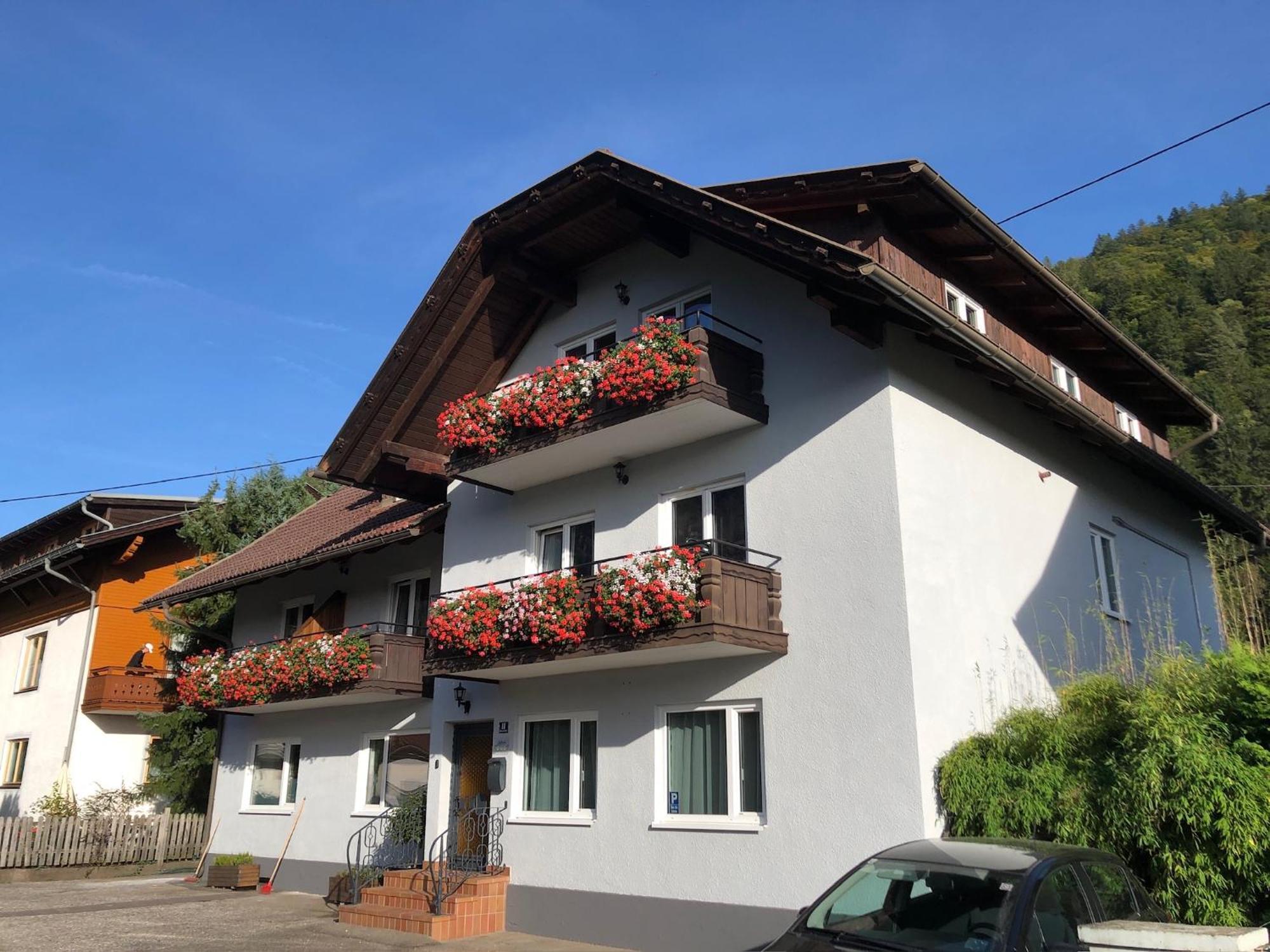 Appartement Zirbenduft Ferienhaus Fuenf Sinne Döbriach Exteriér fotografie